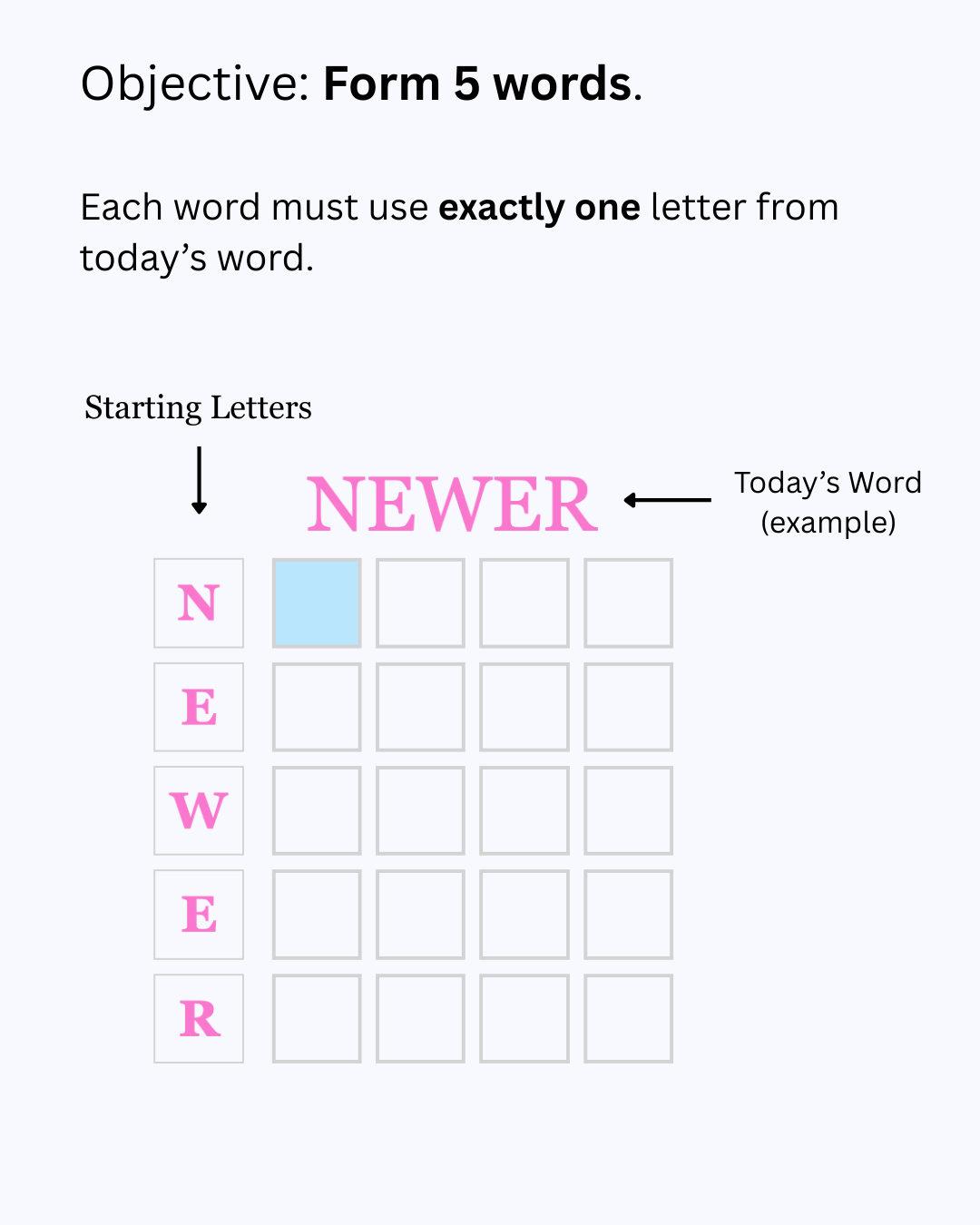 How to play - slide 1 (light mode)